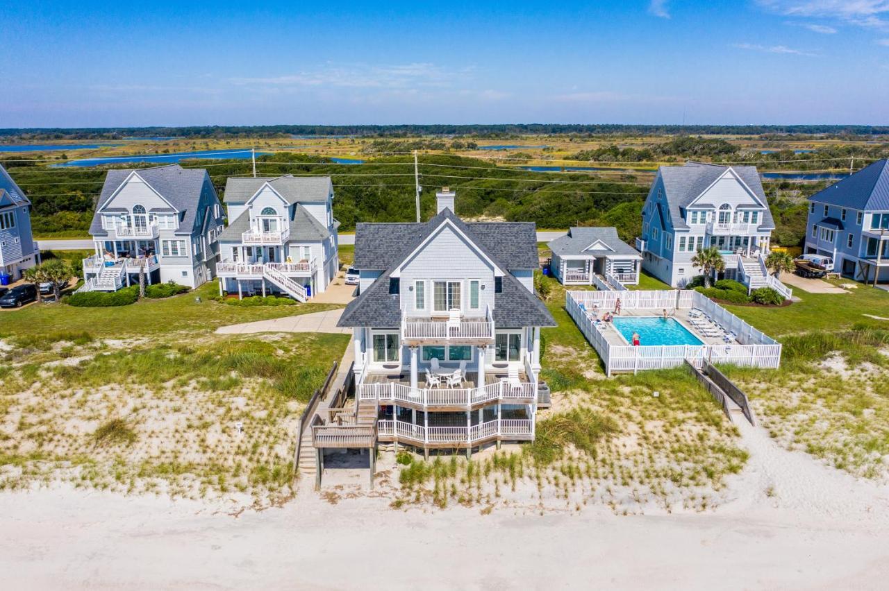 4194 Island Drive - Oceanfront, Community Pool Villa North Topsail Beach Dış mekan fotoğraf