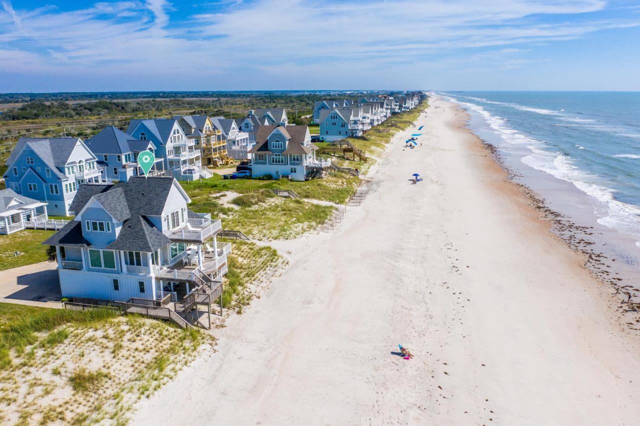 4194 Island Drive - Oceanfront, Community Pool Villa North Topsail Beach Dış mekan fotoğraf