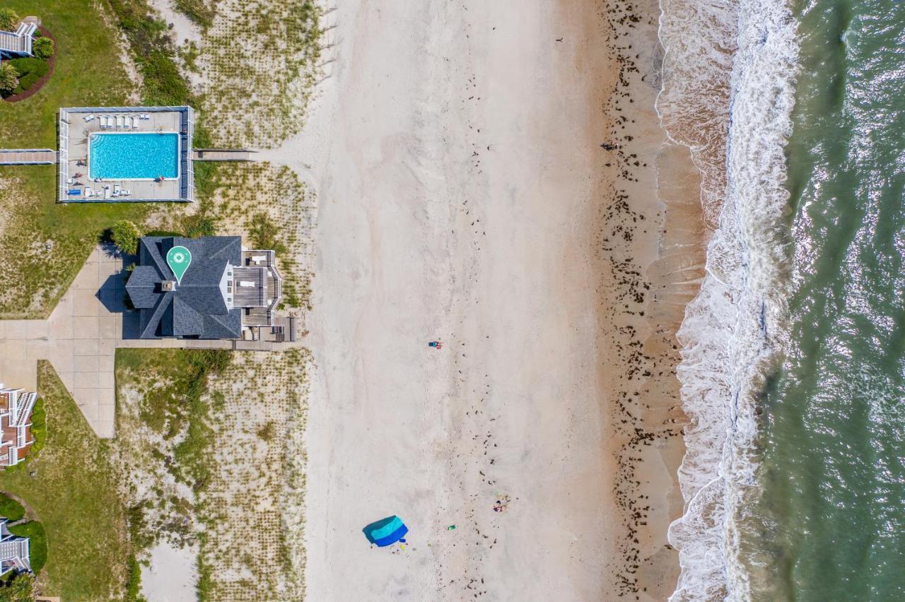 4194 Island Drive - Oceanfront, Community Pool Villa North Topsail Beach Dış mekan fotoğraf