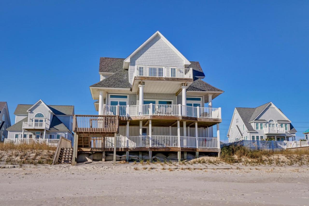 4194 Island Drive - Oceanfront, Community Pool Villa North Topsail Beach Dış mekan fotoğraf